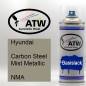Preview: Hyundai, Carbon Steel Mist Metallic, NMA: 400ml Sprühdose, von ATW Autoteile West.